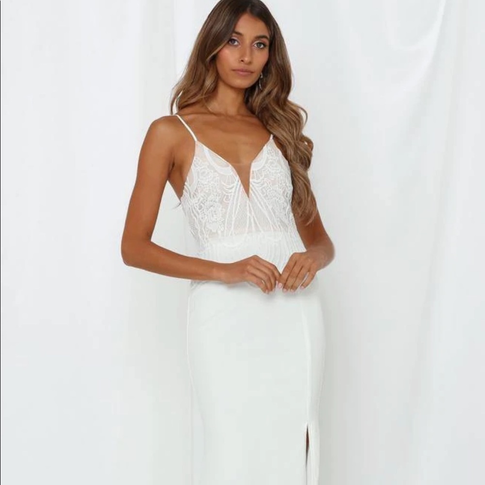 I COME ALIVE MAXI DRESS WHITE - Hello Molly